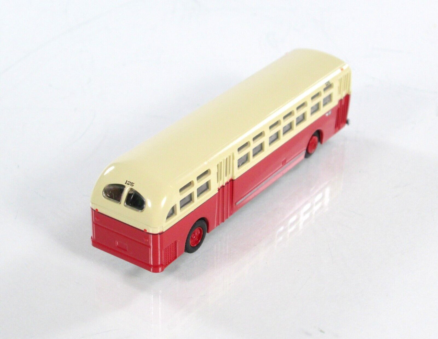 N Scale ***DENVER TRAMWAY*** Transit Motor Coach #125 - WHEELS of TIME 90522