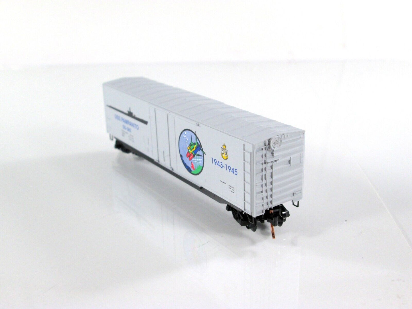 N Scale USS **PAMPANITO** US Navy Series 50' Box Car ----- Micro Trains 03800403