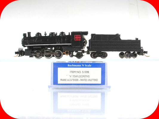 N Scale 2-6-2 Prairie Steam Locomotive & Tender ------ Bachmann 51598  **Project
