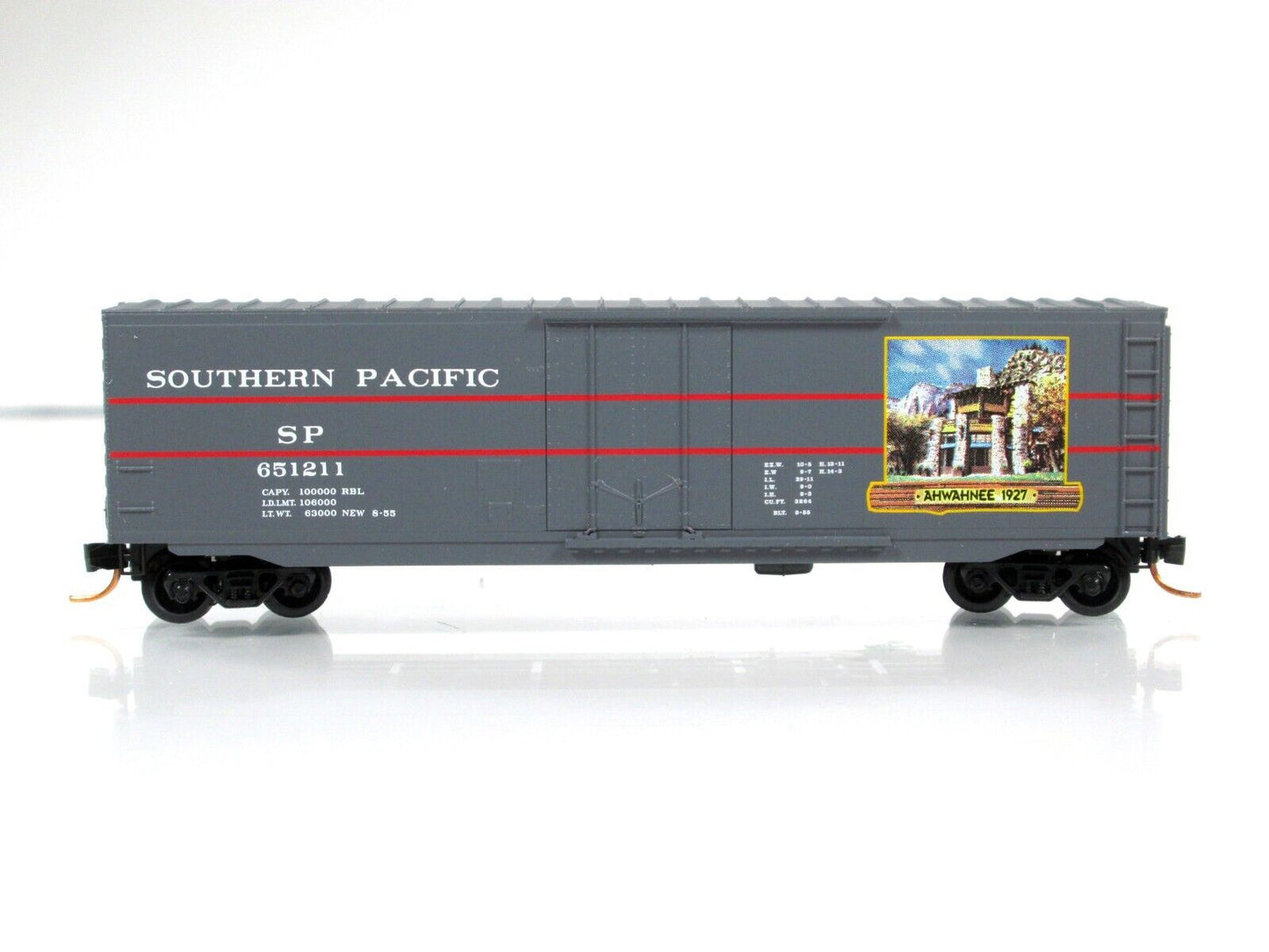 N Scale Yosemite Ahwahnee Lodge Box Car, SP #651211 – MTL, Lowell Smith **RARE**