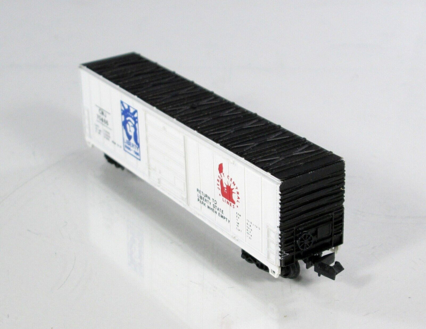 N Scale ***STATUE of LIBERTY*** 4th of July Box Car, CNJ 70486 ---- Bev-Bel 2189