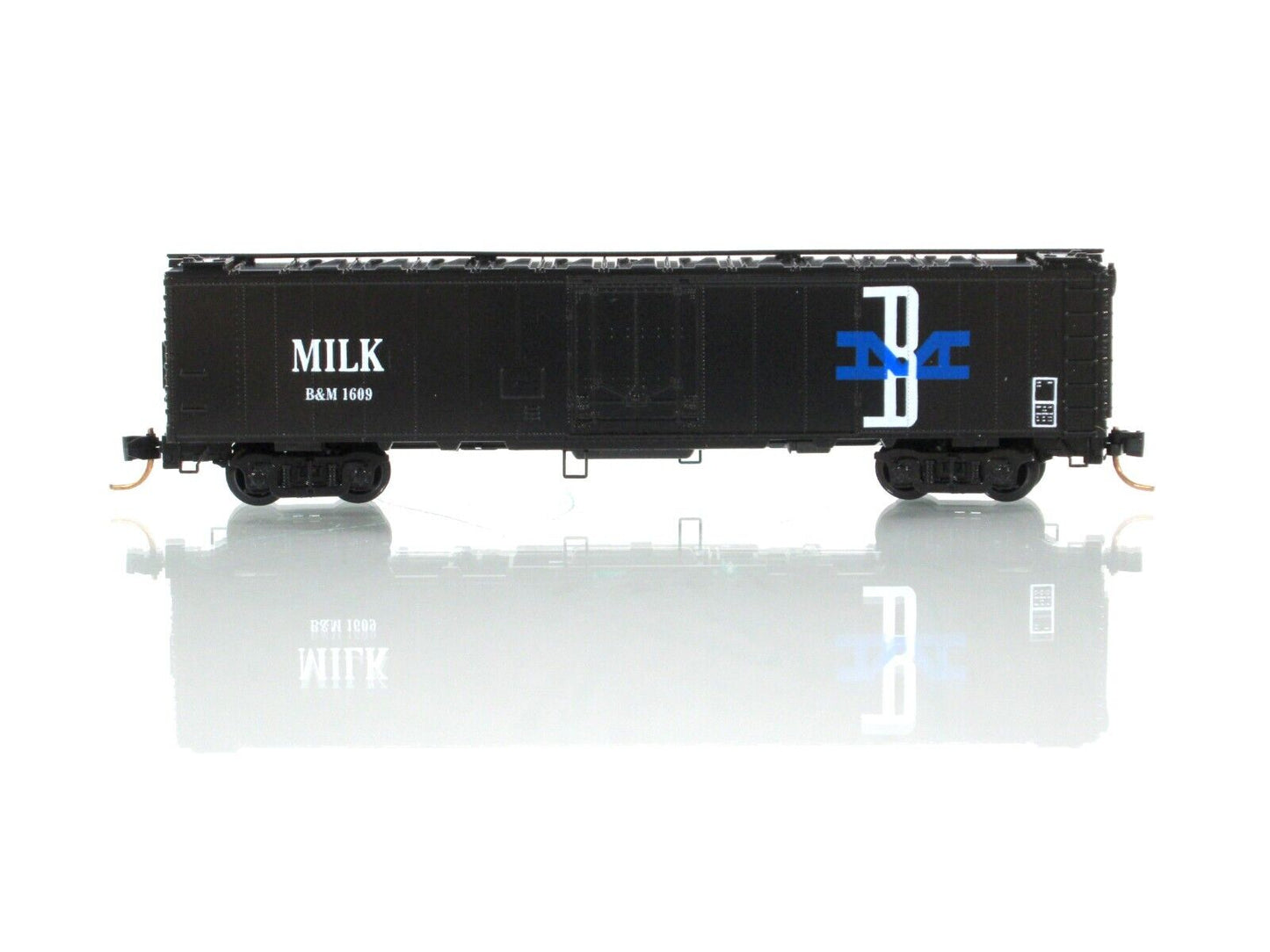 N Scale ***BOSTON MAINE** Milk Reefer 3-Set - Premiere Editions 2605, MTL **RARE