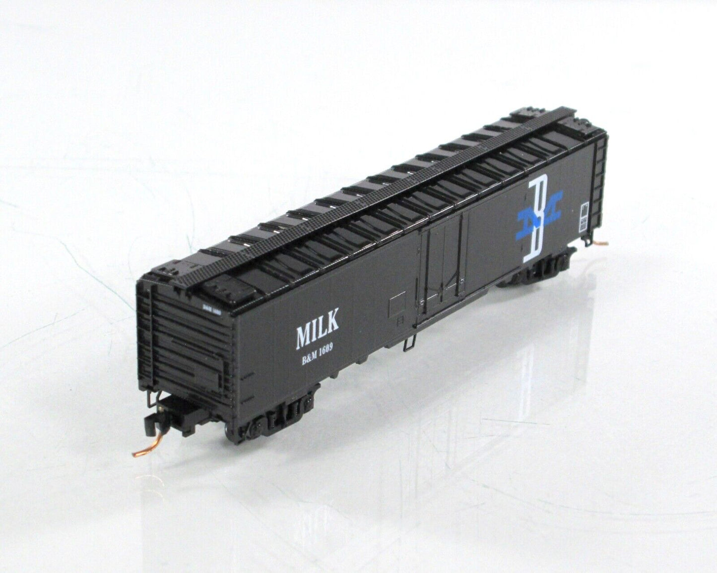 N Scale ***BOSTON MAINE** Milk Reefer 3-Set - Premiere Editions 2605, MTL **RARE