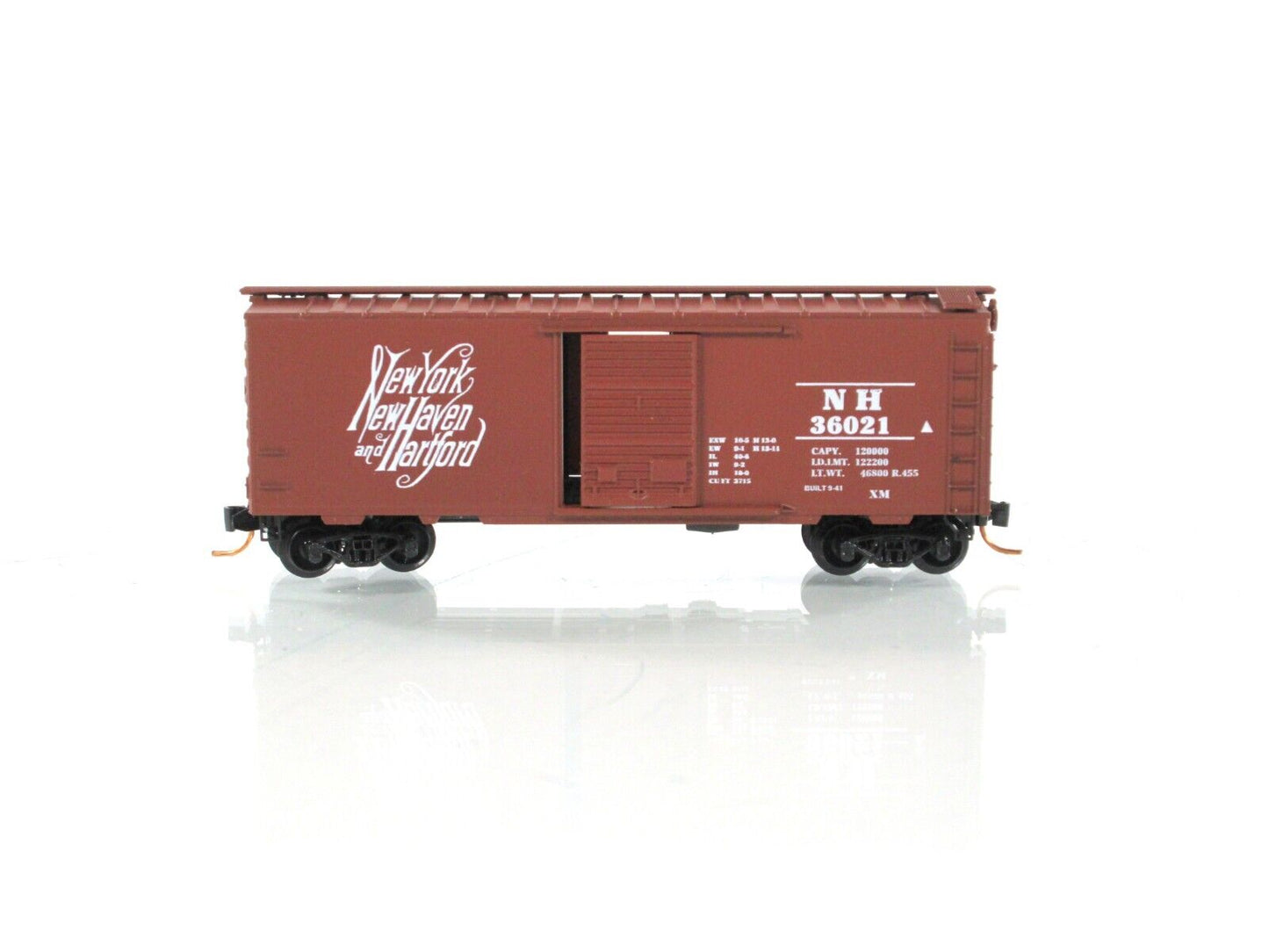 N Scale ***NEW HAVEN*** Box Car Set, NYNH&H - Premiere Editions 2662, MTL **RARE