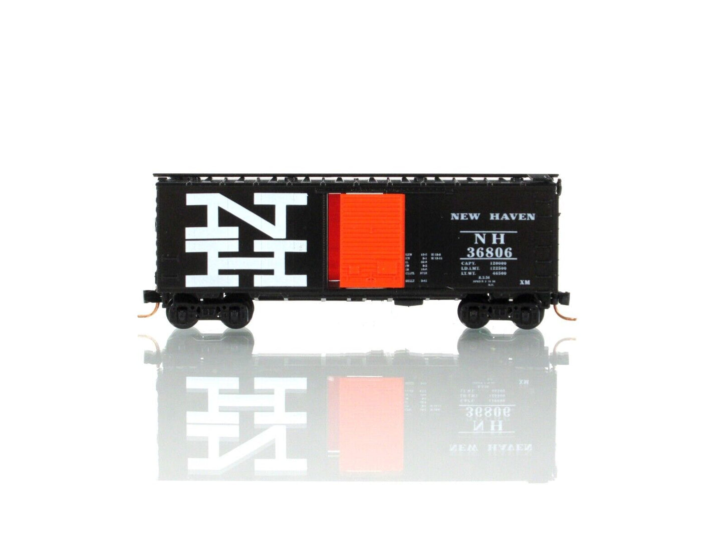 N Scale ***NEW HAVEN*** Box Car 7-Pack Set - Premiere Editions 2564, MTL **RARE*