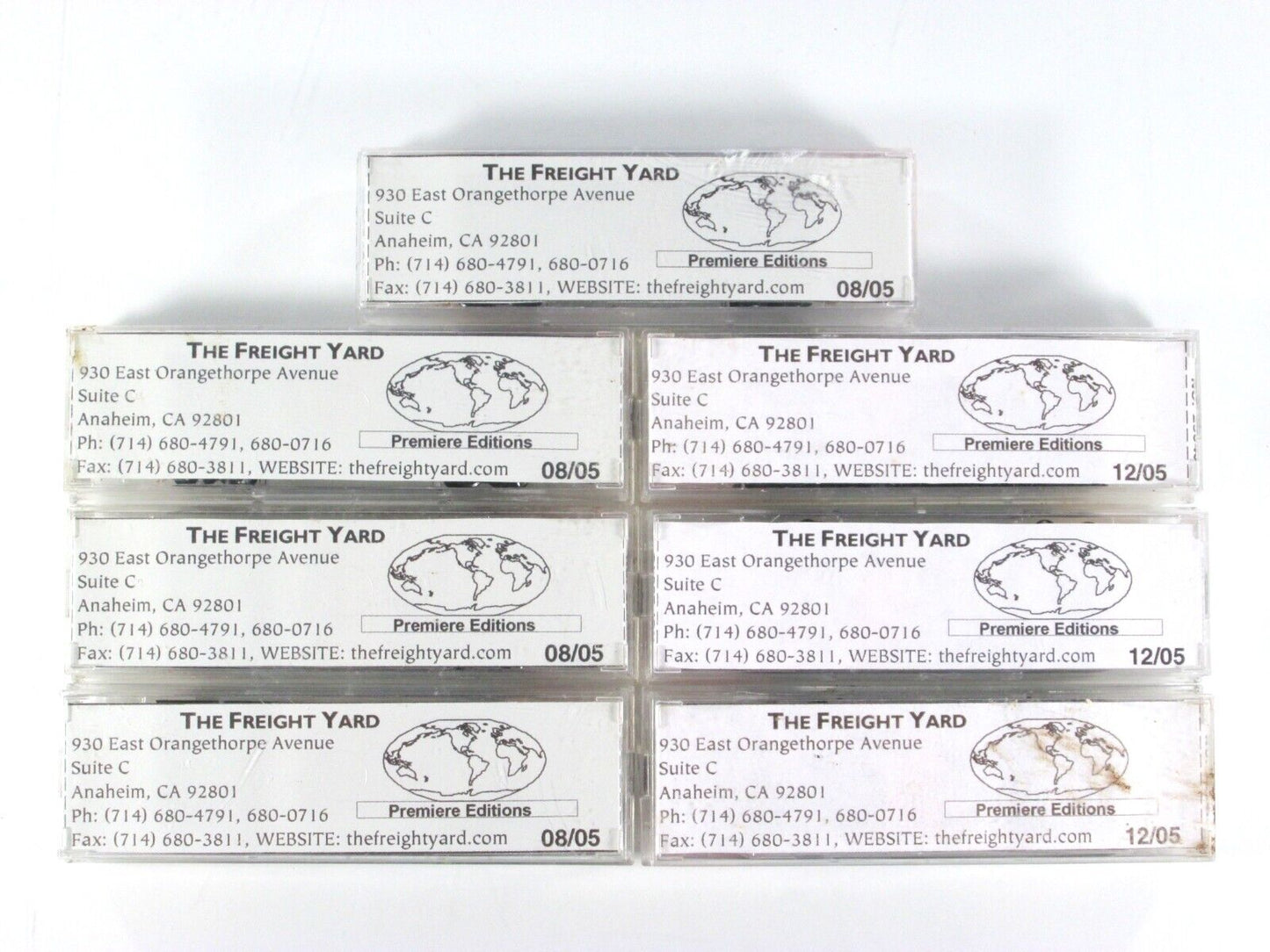 N Scale ***NEW HAVEN*** Box Car 7-Pack Set - Premiere Editions 2564, MTL **RARE*