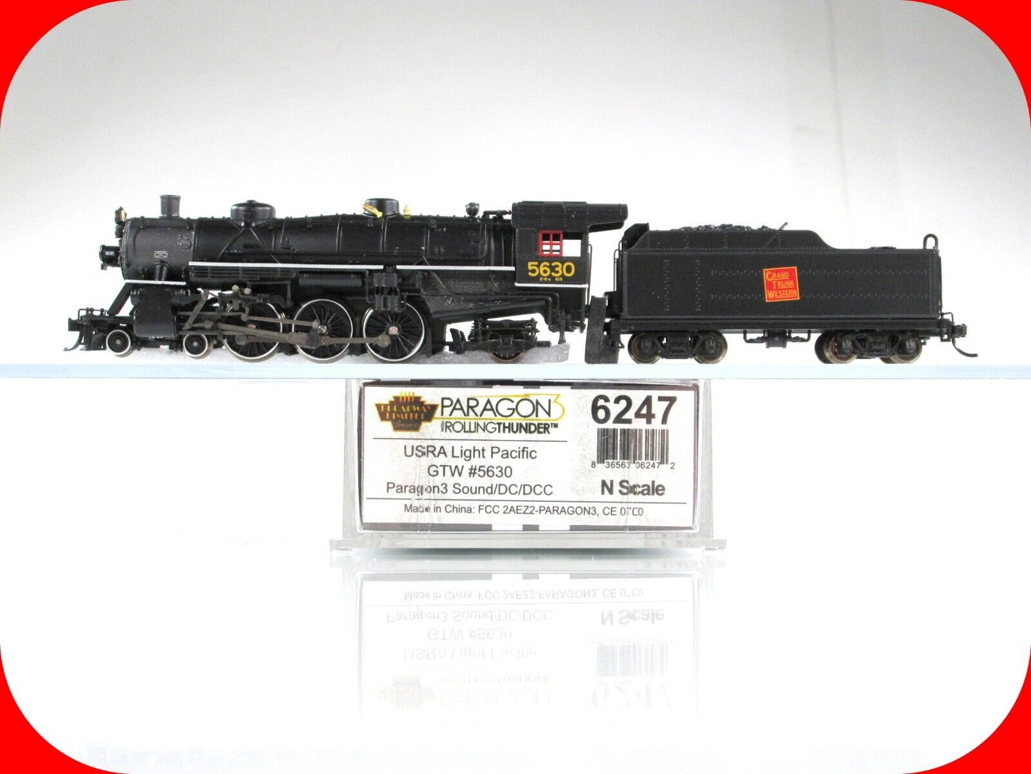N Scale **Grand Trunk Western** 4-6-2 Light Pacific -Broadway DCC Sound Paragon3