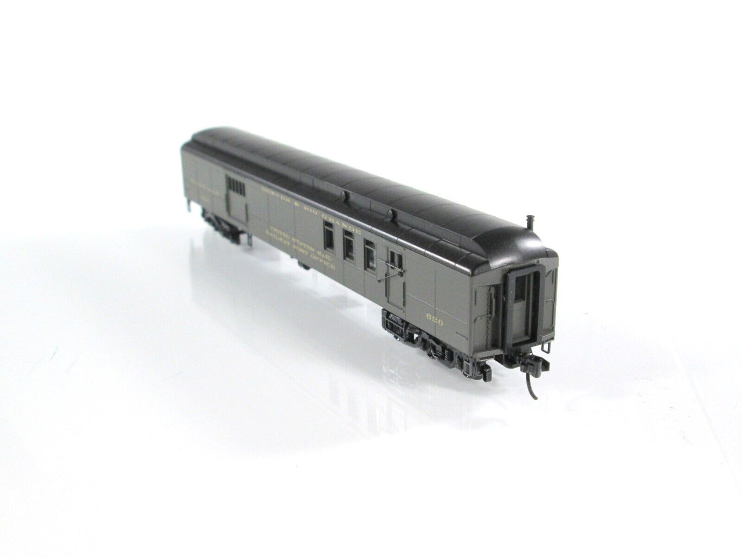 N Scale DENVER RIO GRANDE 70' RPO Baggage Car, D&RGW #620 -Micro Trains 14800390