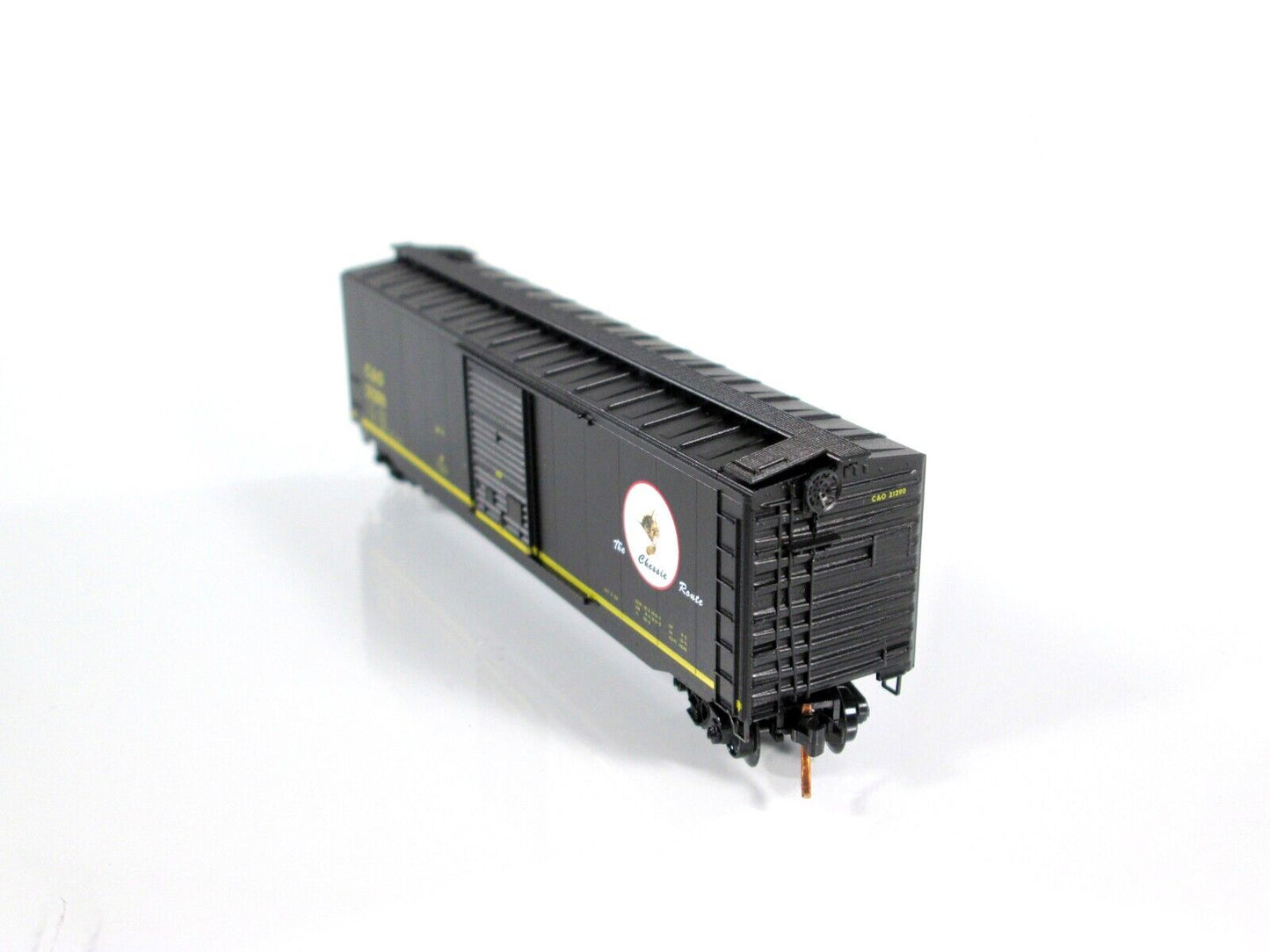 N Scale CHESAPEAKE OHIO, CHESSIE KITTEN Box Car C&O 21290 -Micro Trains 03100071