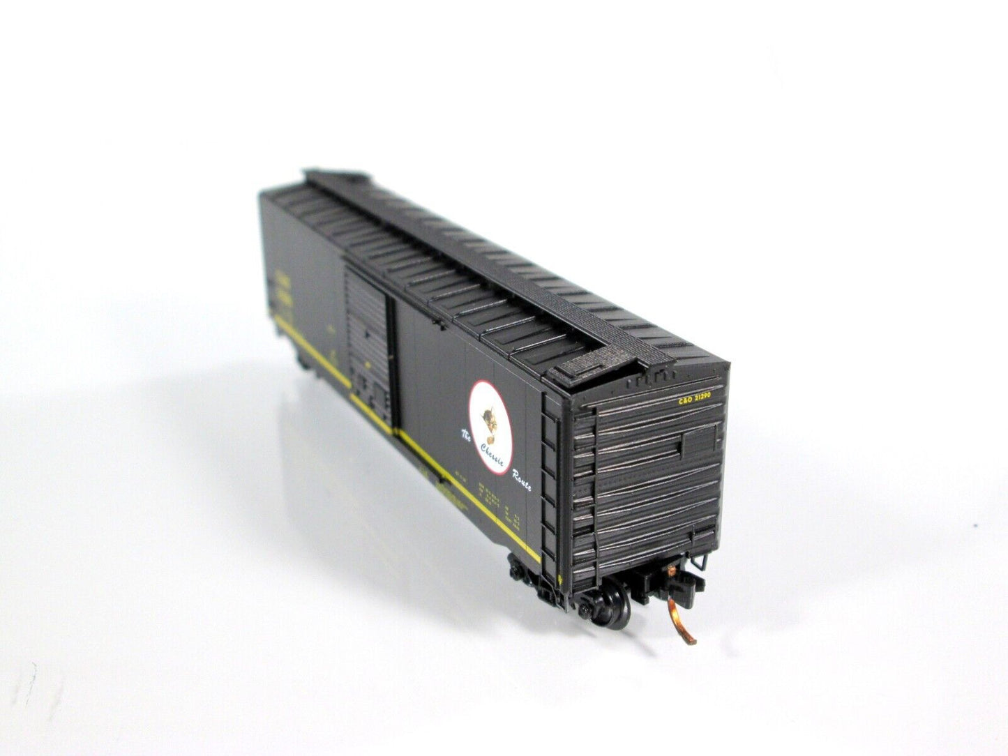 N Scale CHESAPEAKE OHIO, CHESSIE KITTEN Box Car C&O 21290 -Micro Trains 03100071