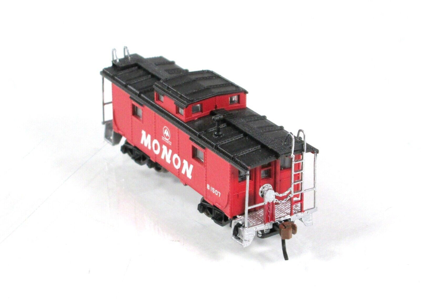 N Scale ****MONON**** Custom NE-6 Cupola Caboose, MON 81507 --- Atlas ***RARE***