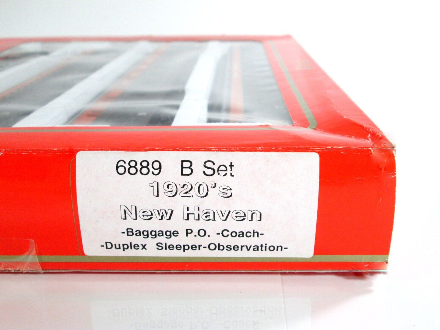 HO Scale **NEW HAVEN** 1920s Heavyweight Passenger 4-Car Set B -- Rivarossi 6889