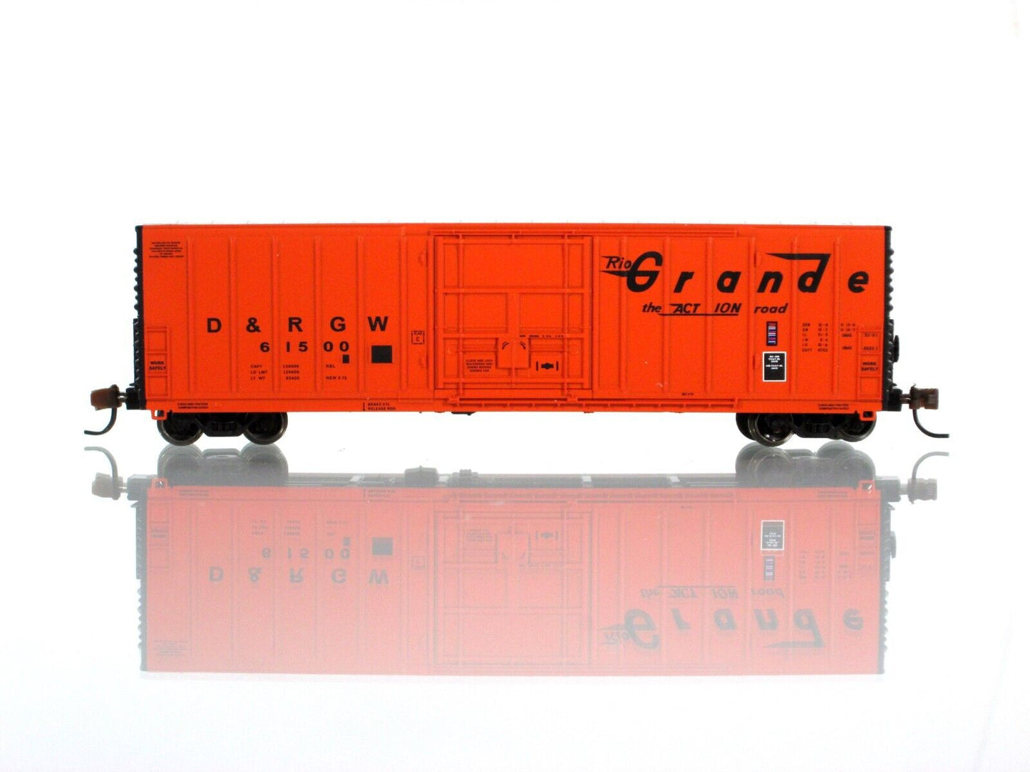 N Scale **DENVER RIO GRANDE** Insulated Box Car 8-Set, WHEELS of TIME, MTL Cplrs