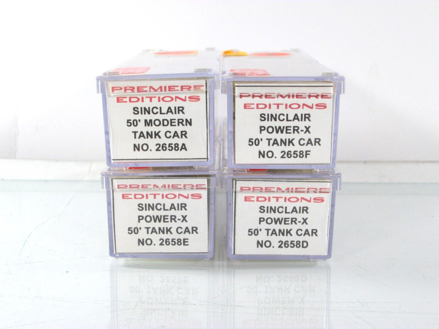 N Scale **SINCLAIR** 50' Tanker Set - Premiere Editions, Intermountain 2656 RARE