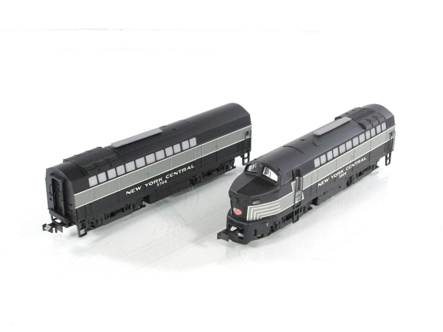 N Scale ***NYC*** RF-16 Sharknose AB Set #3806,3706 -- E-R Models 81356, DCC Rdy