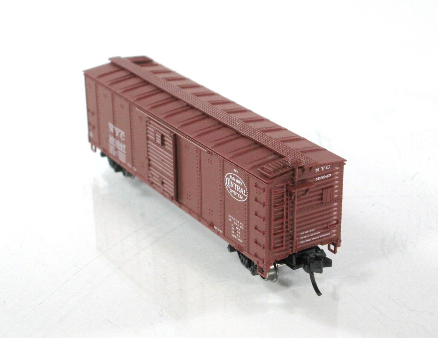 N Scale ***NEW YORK CENTRAL*** Post-1955 Steel Box Car 4-Pack - Broadway Limited