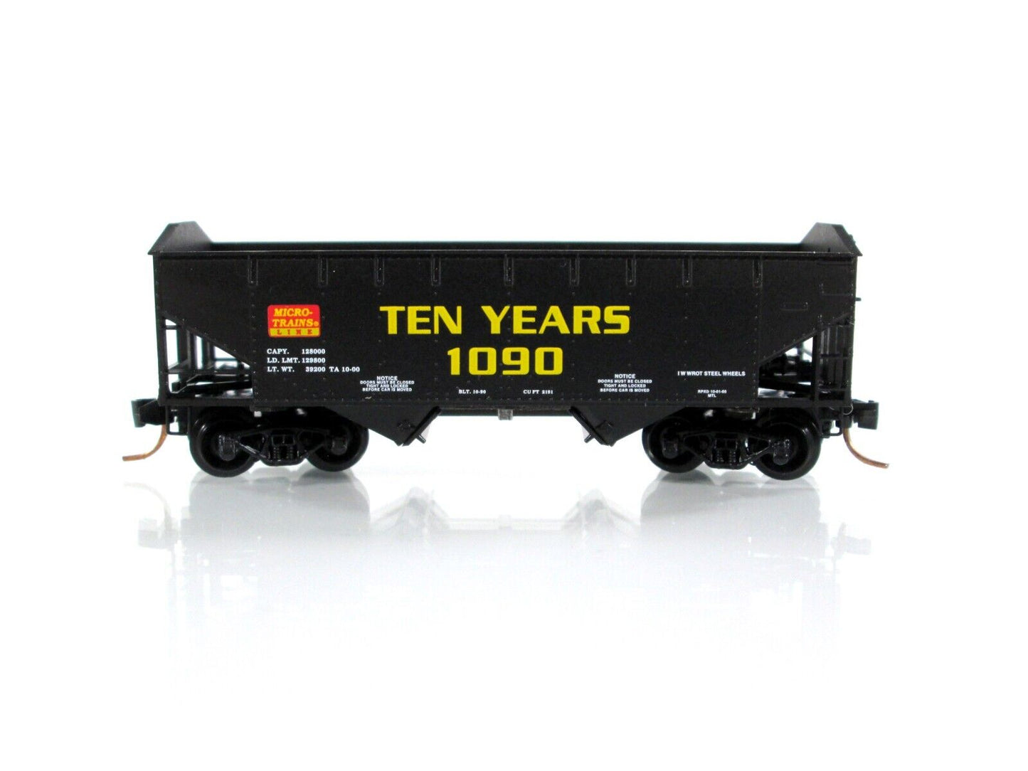 N Scale Micro Trains LINE 10th Anniversary Coal Hopper **TEN YEARS 1090** 90020
