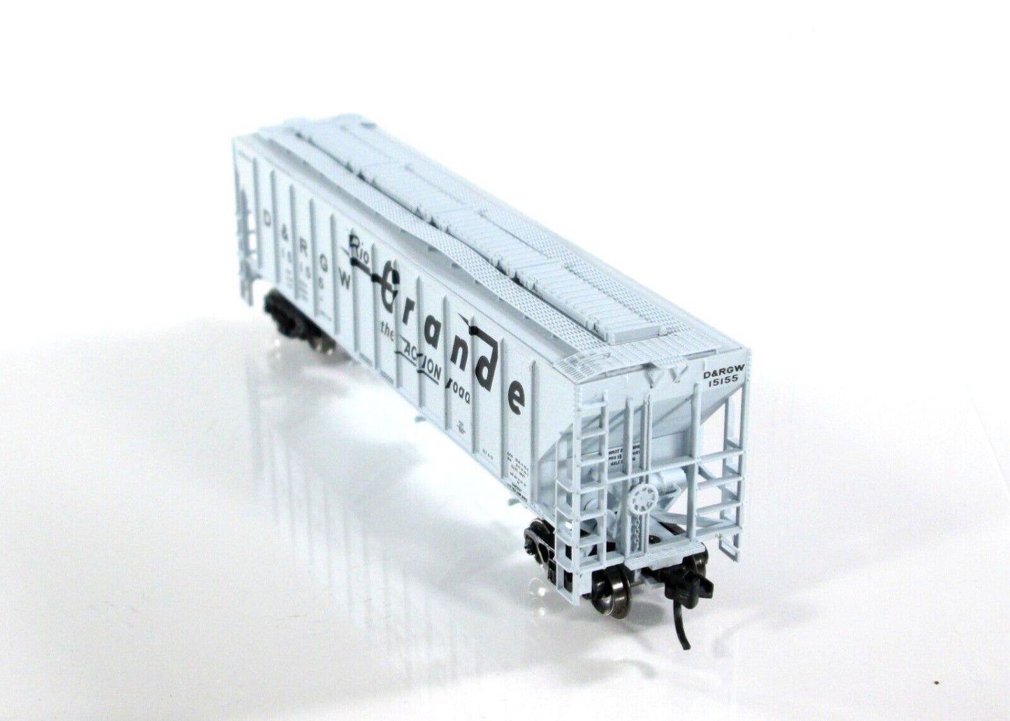 N Scale **DENVER RIO GRANDE** 3-Bay Hopper 12-Car Set -TrainWorx FVM 24401 *RARE