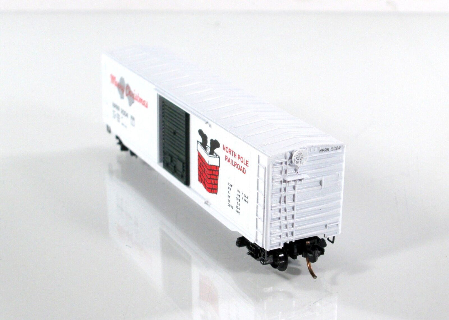 N Scale *MERRY CHRISTMAS, NORTH POLE* 2004 50' Box Car -Premiere Editions **RARE