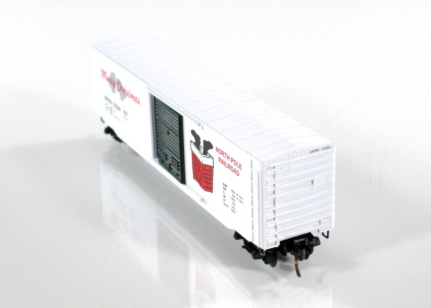 N Scale *MERRY CHRISTMAS, NORTH POLE* 2004 50' Box Car -Premiere Editions **RARE