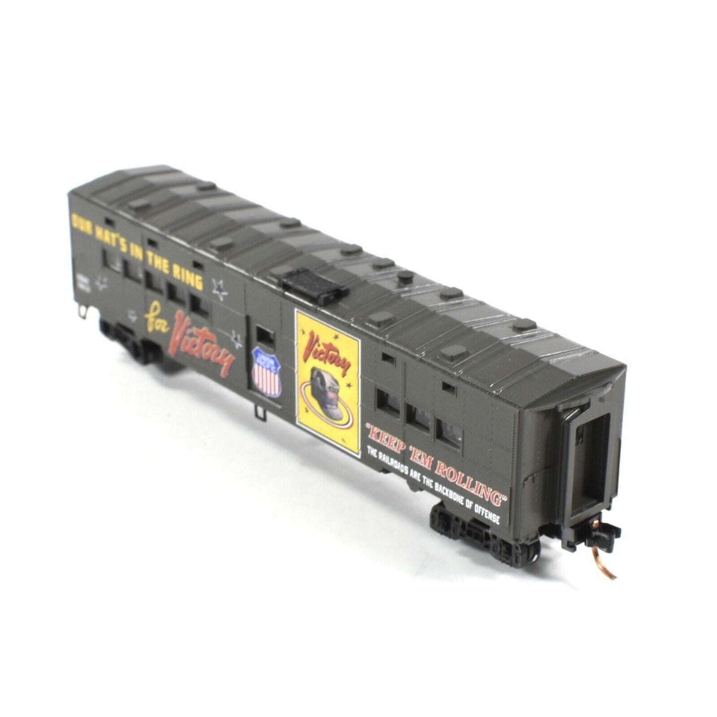 N Scale WWII Troop Kitchen *HAT'S IN THE RING* Art #19413 -Micro Trains 11800130