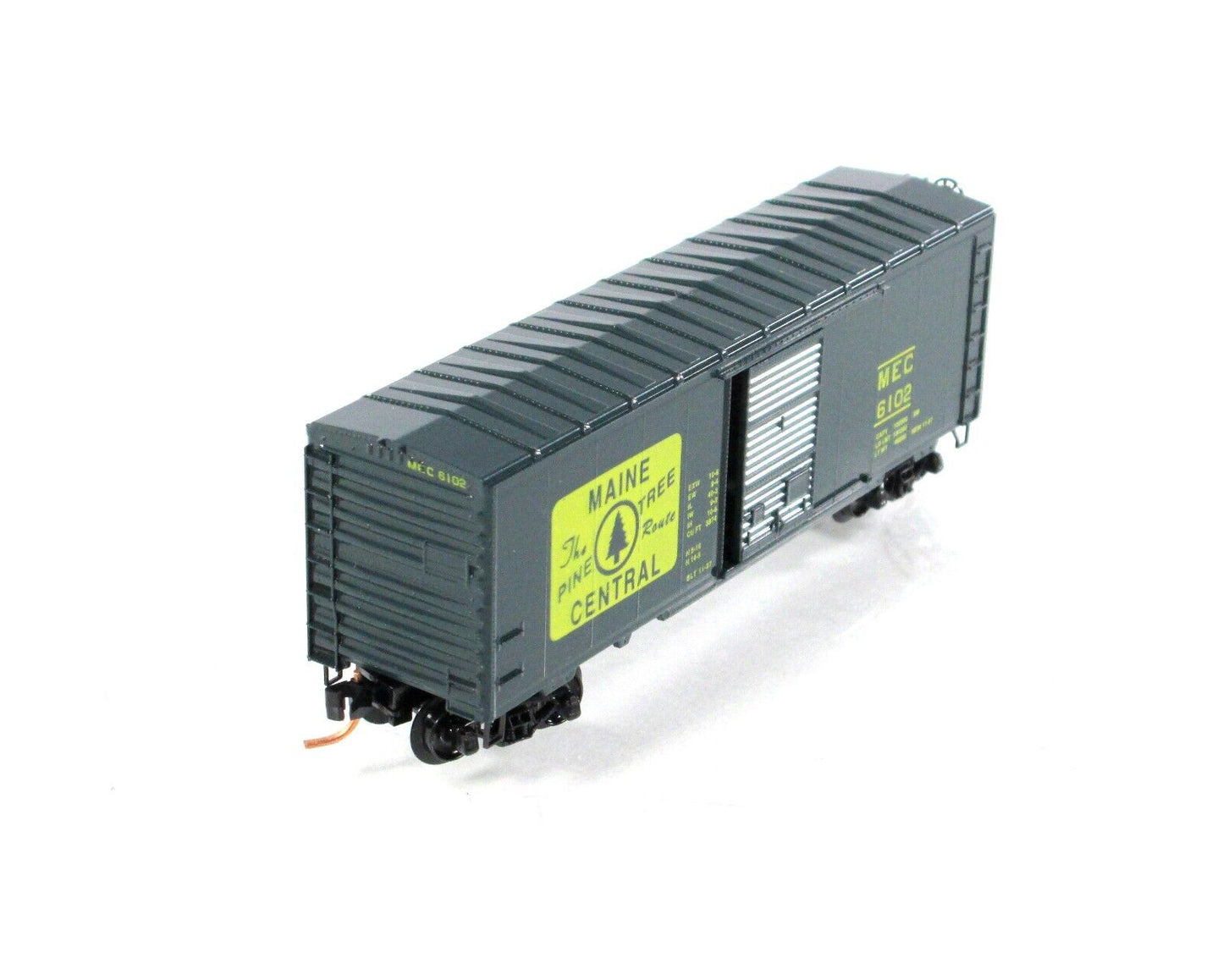 N Scale ***MAINE CENTRAL*** 40' Box Car Set - Premiere Editions 2538, MTL **RARE