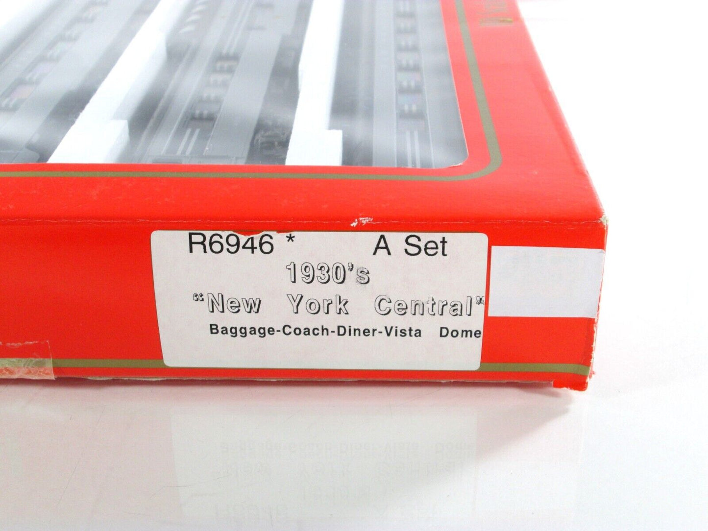 HO Scale ***NEW YORK CENTRAL*** 1930s Gray Passenger 4-Set A --- Rivarossi R6946