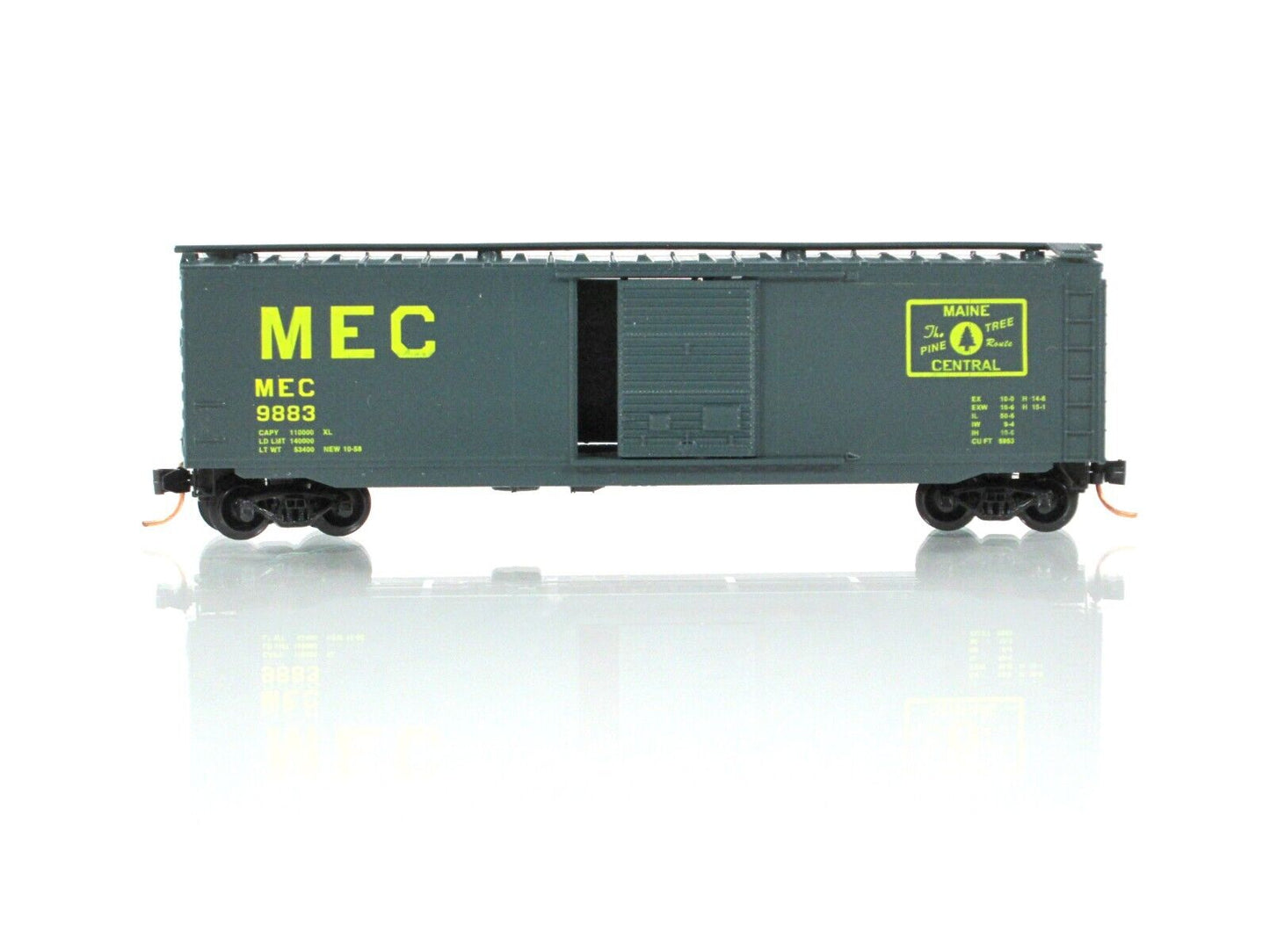 N Scale **MAINE CENTRAL** 50' Box Car 5-Set - Premiere Editions 2527, MTL **RARE