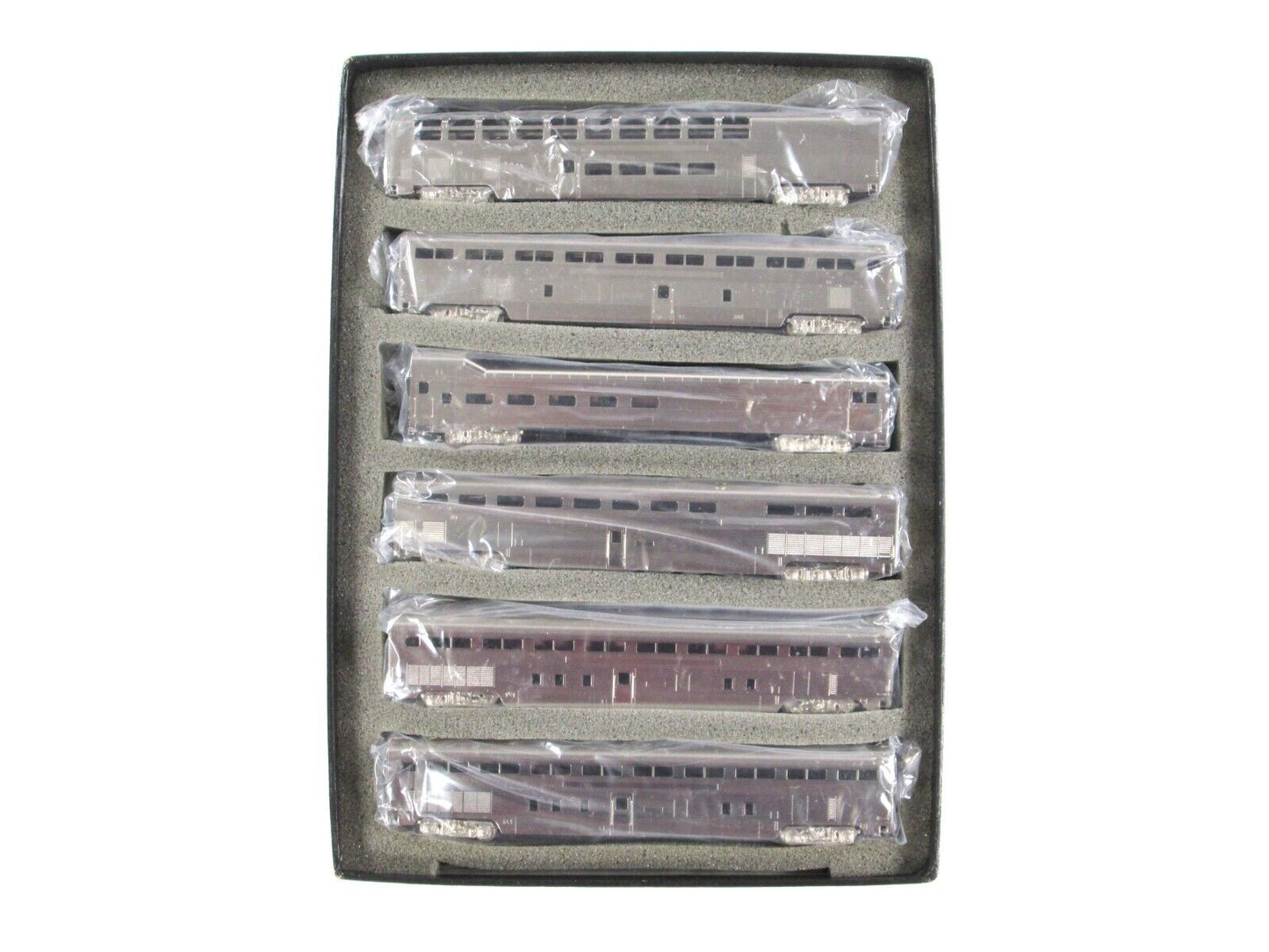 N Scale BRASS ***EL CAPITAN*** Santa Fe High Level Passenger 6-Car Set -HALLMARK