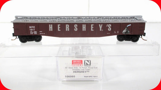 N Scale ***HERSHEY'S KISSES*** Covered Gondola -- HFC 1011 - Micro Trains 106060