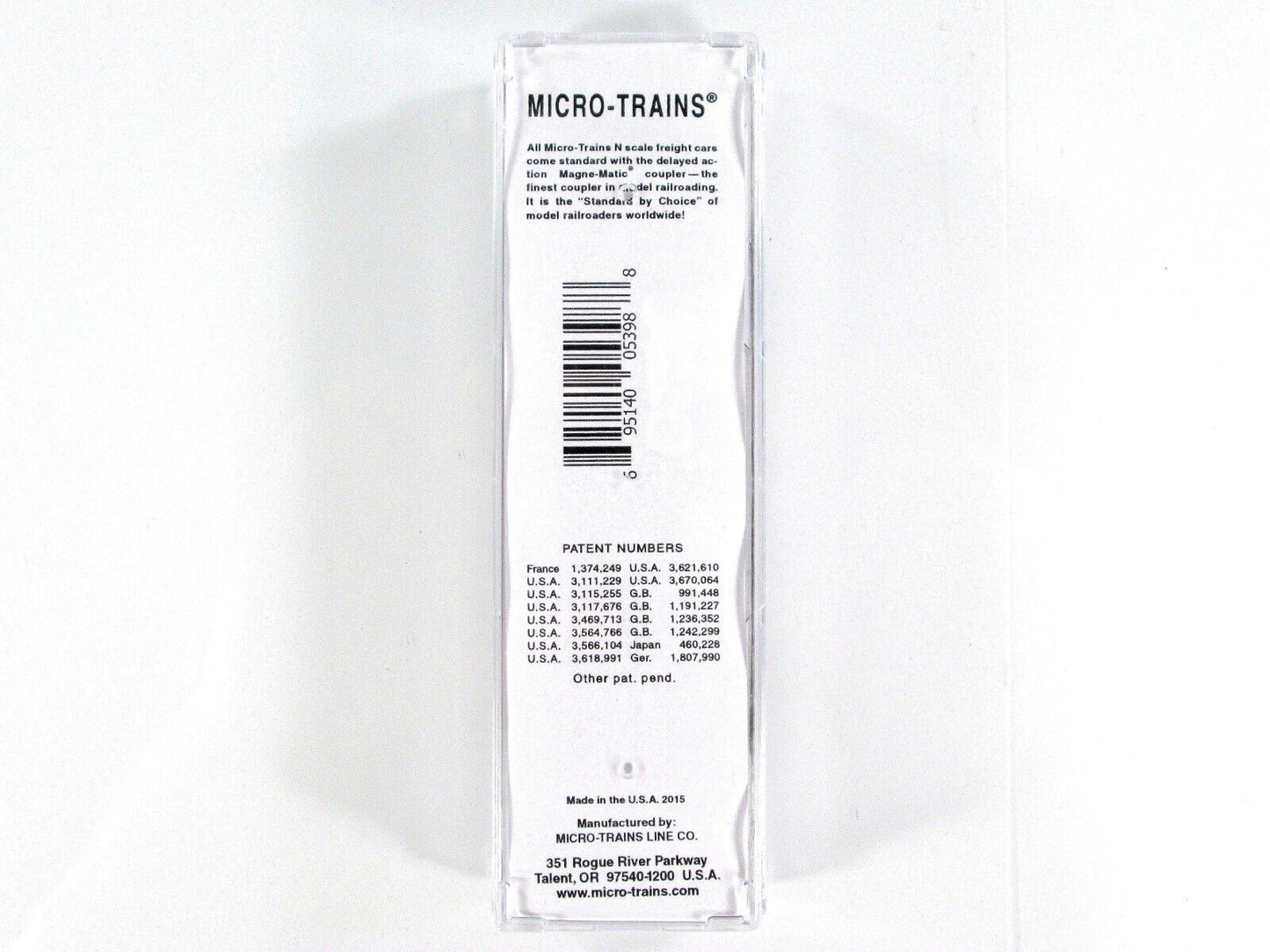 N Scale BURP-OH BEER 40' Wood Ice Reefer -- BBX 4115 --  Micro Trains 04700100