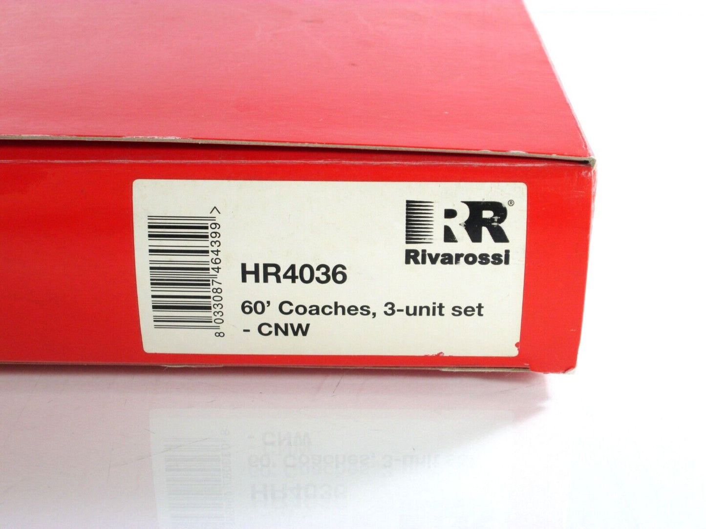 HO Scale ***CHICAGO NW*** 60' LightWt Coach Set - Rivarossi HR4036, Knuckle Cplr