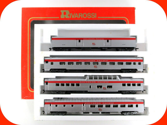 HO Scale ***SOUTHERN PACIFIC*** 1930s  Lightwt Passenger Set A - Rivarossi 6974