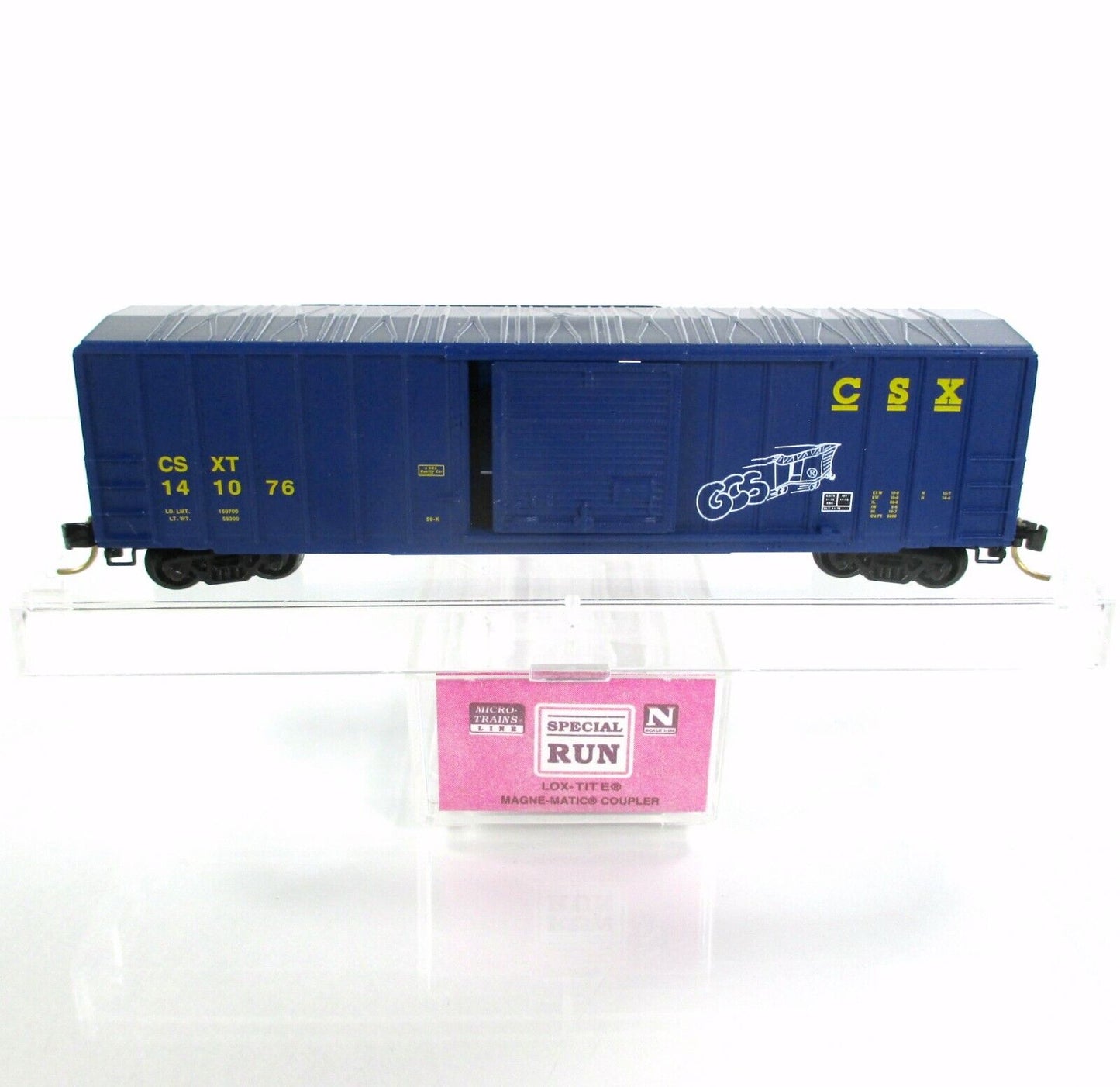 N Scale ***CSX*** KINGS Graffiti Box Car, 159 of 400 -Micro Trains Special *Rare
