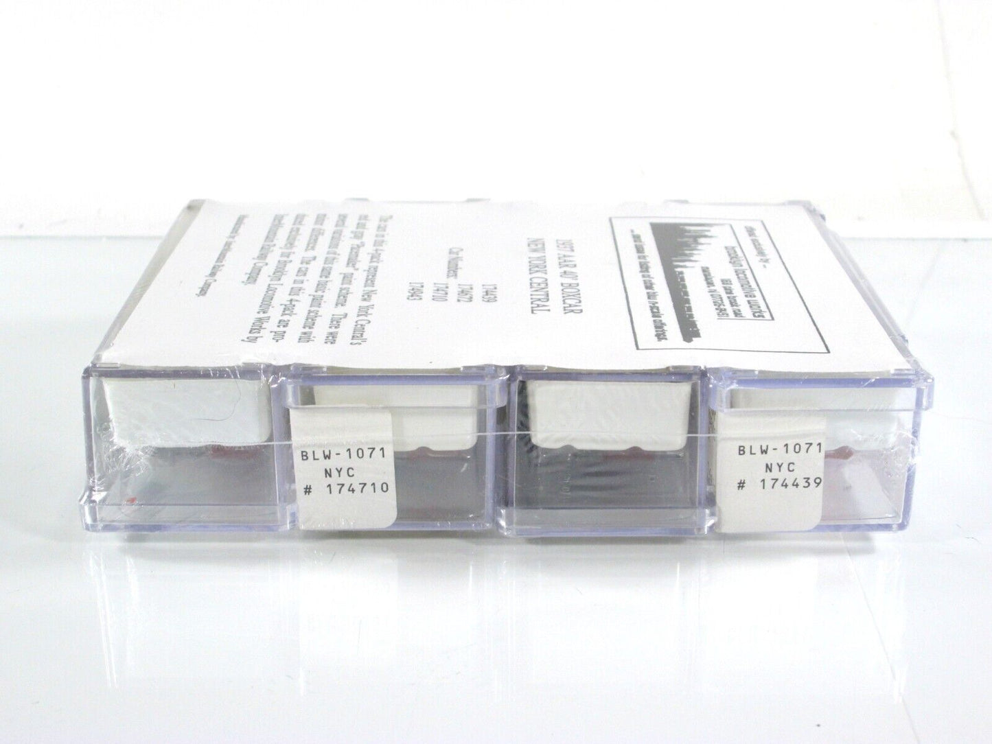 N Scale **NEW YORK CENTRAL SYSTEM Pacemaker** Box Car 4-Set, Intermountain / BLW