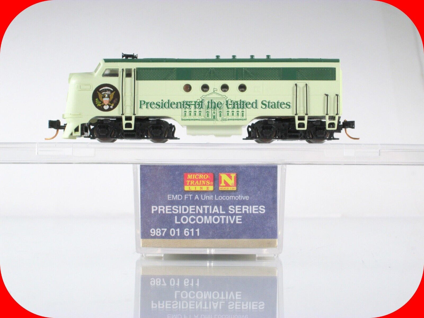 N Scale **PRESIDENTIAL** FT A Locomotive - Micro Trains 98701611 *DCC RDY **RARE