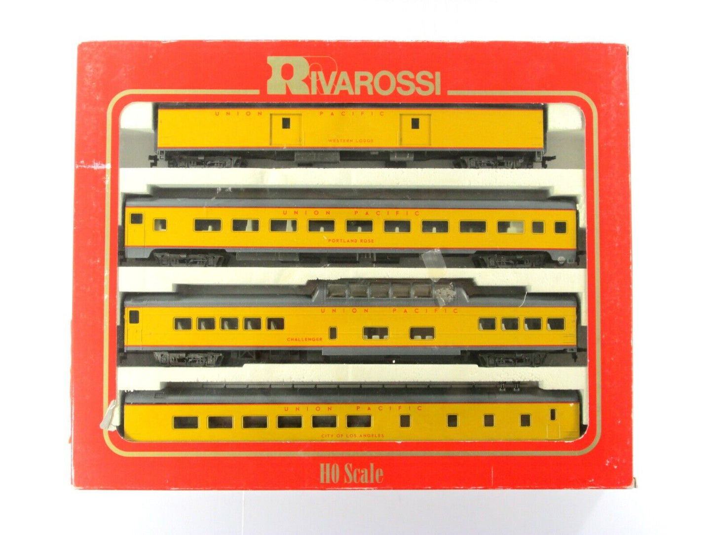 HO Scale ***UNION PACIFIC EXCURSION*** 1930s Passenger Set A ---- Rivarossi 6962