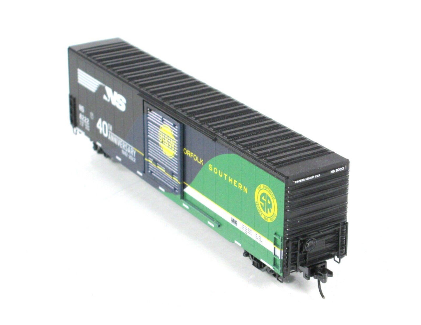 N Scale ***NORFOLK SOUTHERN 40th Anniversary*** Box Car -- Micro Trains 10400090