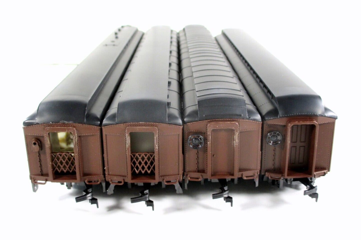 HO Scale *PENNSYLVANIA* 1920s Heavyweight Passenger 4-Car Set A - Rivarossi 6916