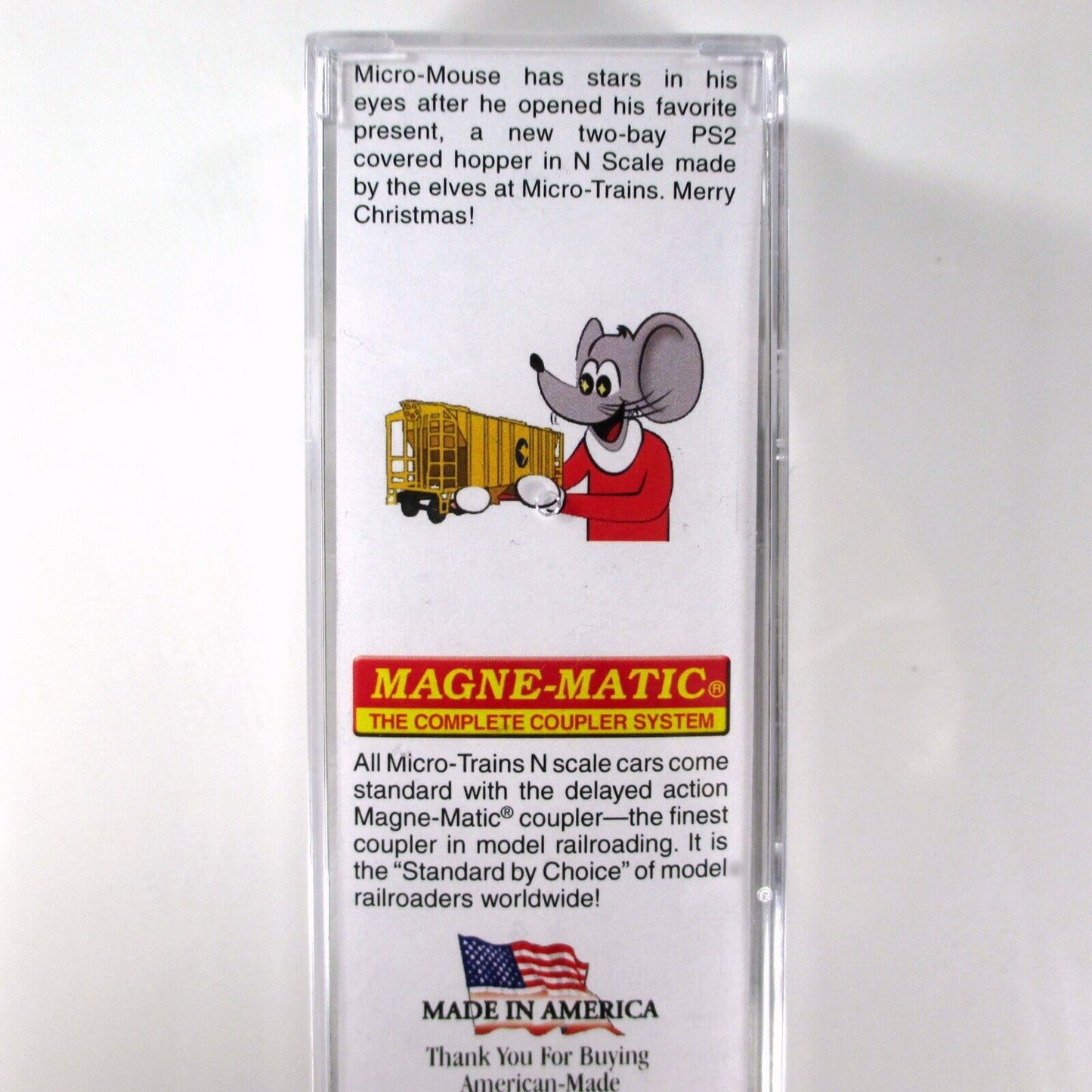 N Scale **MERRY CHRISTMAS 2021** 60' Holiday Box Car ----  Micro Trains 10200170