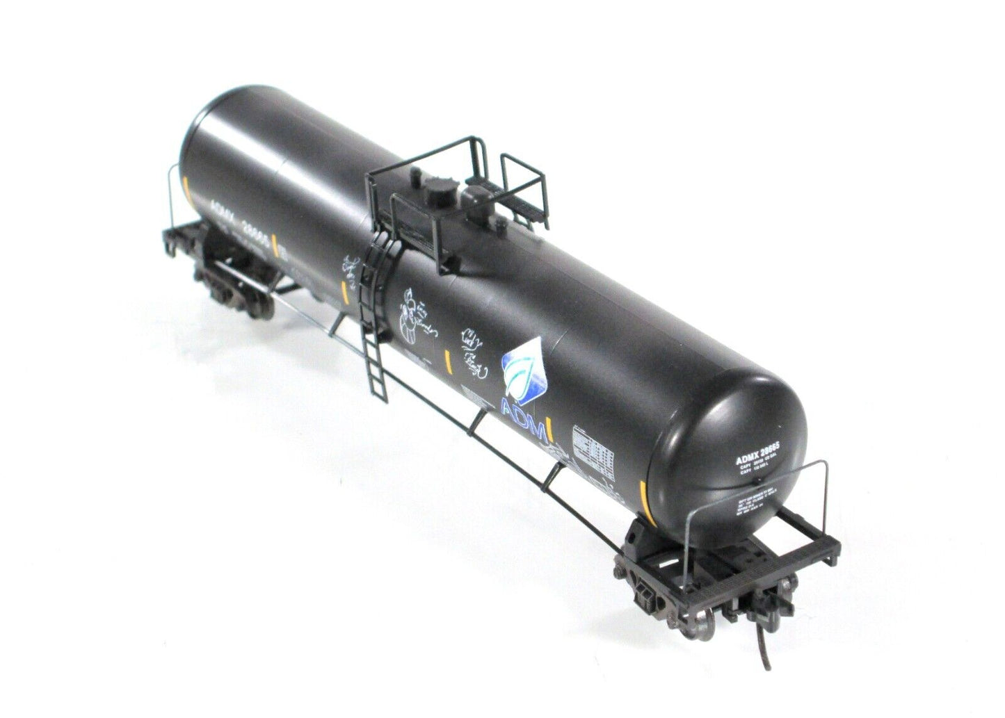 N Scale ***ADM*** Weathered & Graffiti Tank Car #28665 --- Micro Trains 11044350