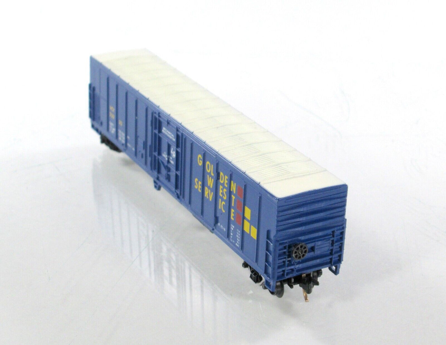 N Scale **GOLDEN WEST SERVICE** Reefer 9-Car Set - Con-Cor 148205, MTL Couplers