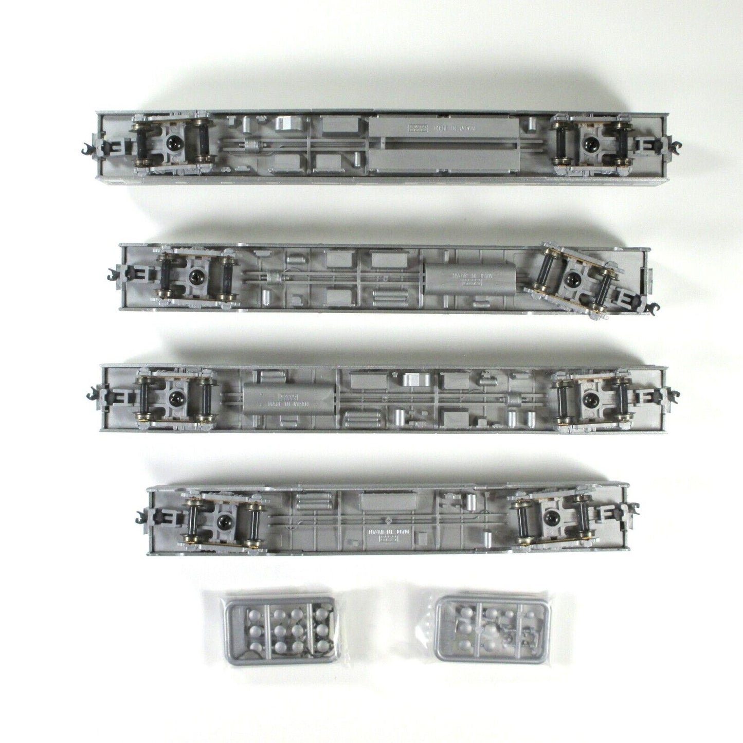 N Scale **SANTA FE** Lightweight Corrugated Passenger 4-Car Set B -Kato 106-1603
