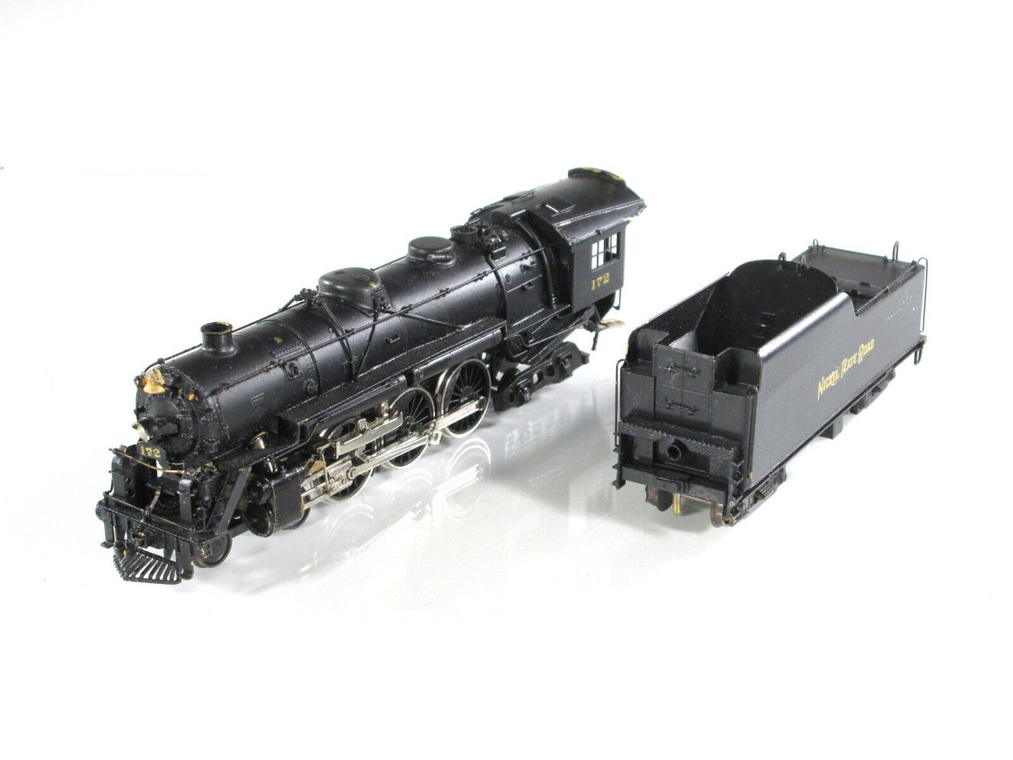 HO Scale BRASS **NICKEL PLATE ROAD**  L-1a  4-6-4 Locomotive NKP 172 -Needs Work