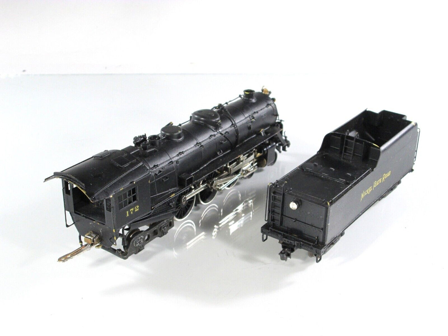 HO Scale BRASS **NICKEL PLATE ROAD**  L-1a  4-6-4 Locomotive NKP 172 -Needs Work