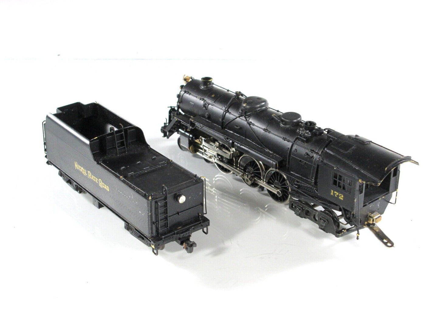 HO Scale BRASS **NICKEL PLATE ROAD**  L-1a  4-6-4 Locomotive NKP 172 -Needs Work