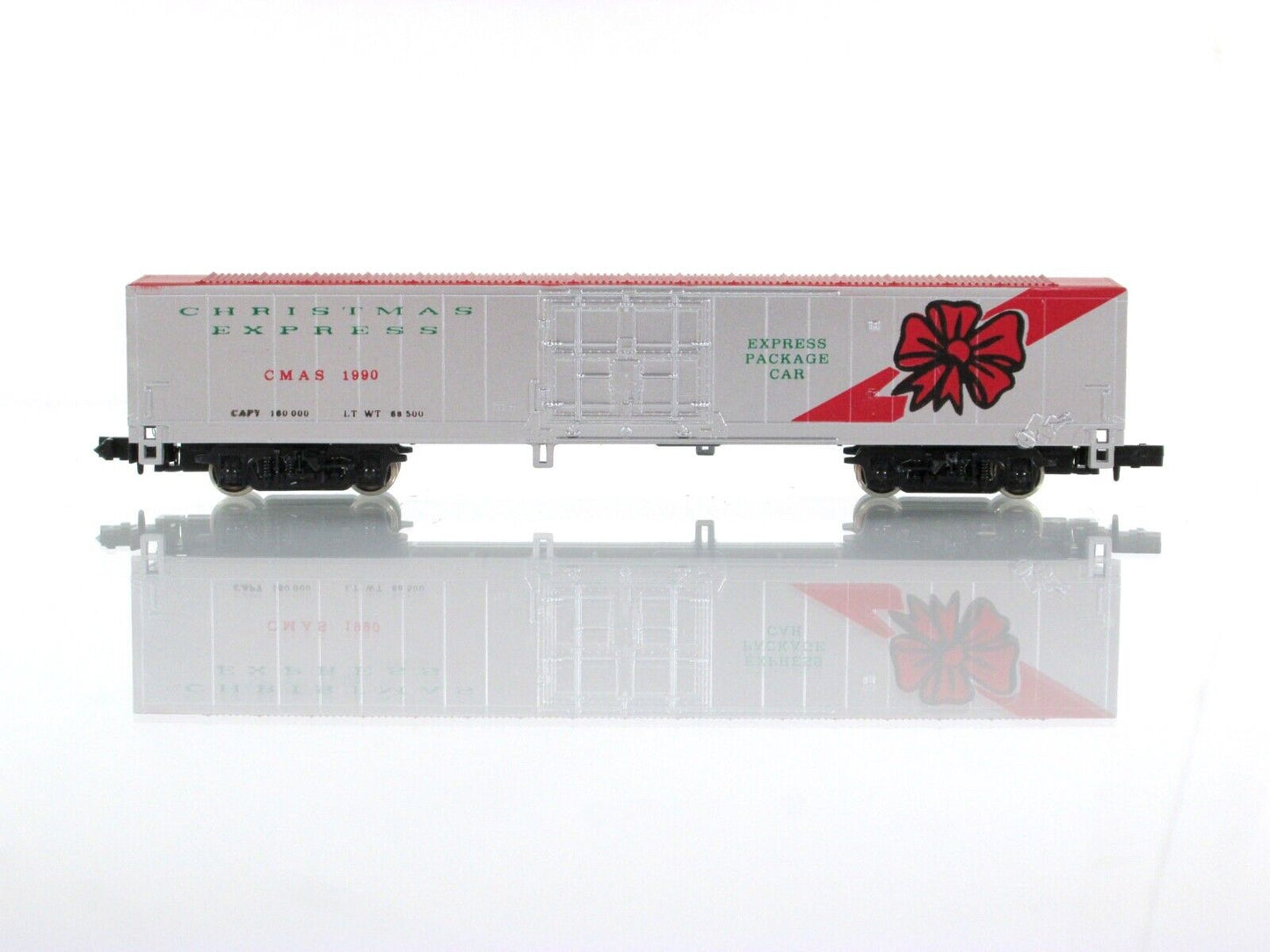 N Scale **CHRISTMAS TOYLAND EXPRESS** Package MHC 60' Box Car 1990 -Con-Cor 8712