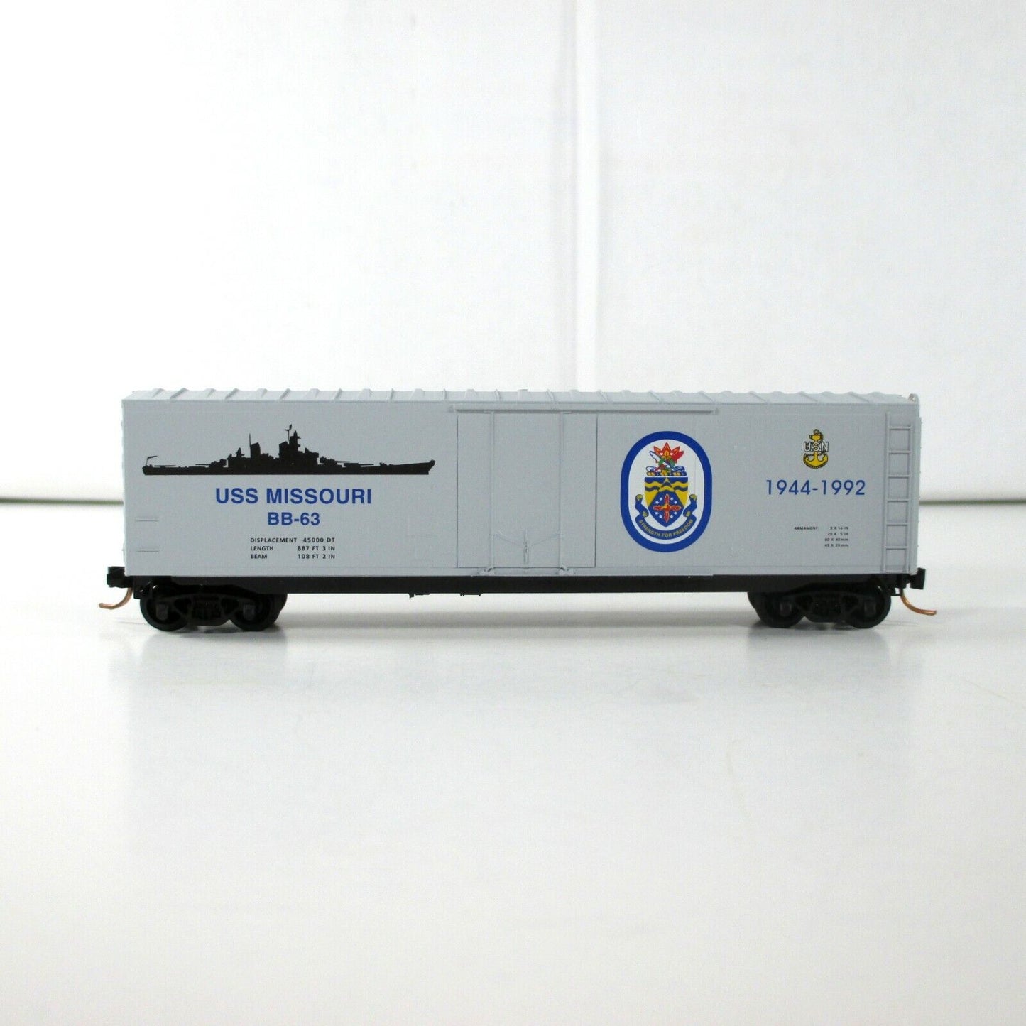N Scale United States NAVY Ships Complete 12 Box Car Set - Micro Trains 03800400