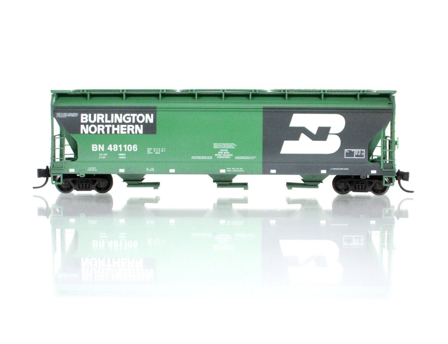 N Scale **BN** **THE GOONIES** Graffiti Hopper - Micro Trains Special NSE 15-188
