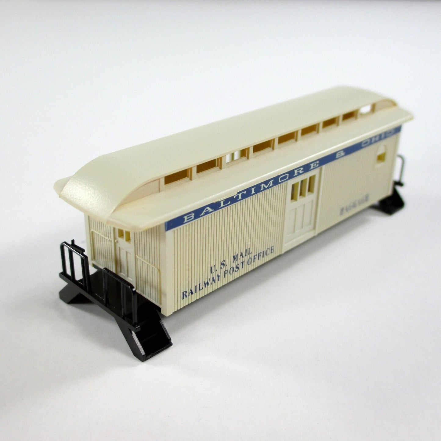 N Scale BALTIMORE & OHIO Overton Old-Timer Passenger Car 4-Pack Set - Roundhouse